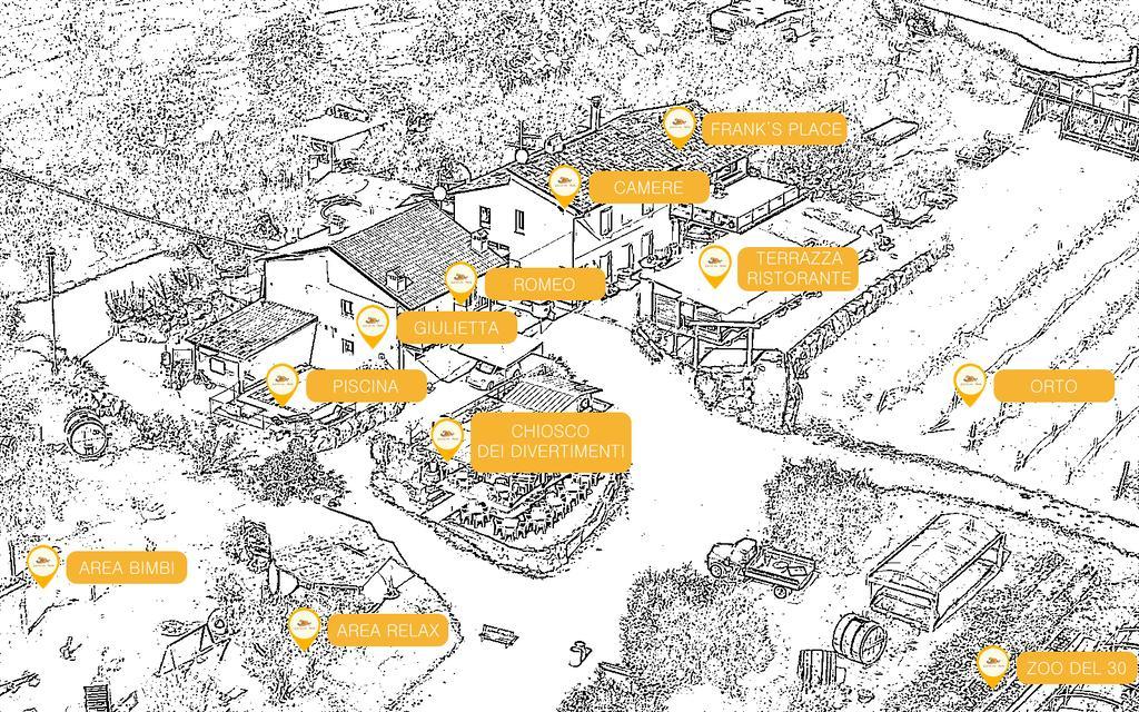 Agriturismo 30 Moniga del Garda Eksteriør bilde